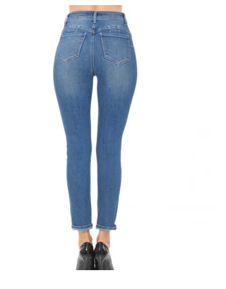 Women's High Waist Skinny Jeans